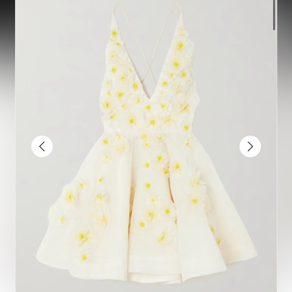 Zimmermann Matchmaker Daisy Mini Dress AU 2 / US 8 - Picture 3 of 16